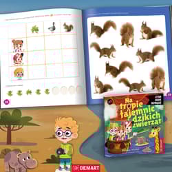 Galeria - zdjęcie nr. 4 - Na tropie tajemnic dzikich zwierząt. Czytam, badam, rozwiązuję