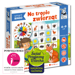 Galeria - zdjęcie nr. 1 - Na tropie zwierząt. Smart bingo. Gra edukacyjna