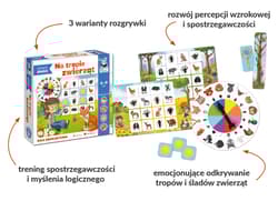 Galeria - zdjęcie nr. 3 - Na tropie zwierząt. Smart bingo. Gra edukacyjna