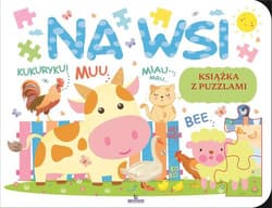 Na wsi Książka edukacyjna z puzzlami - Jarek Żukowski