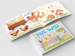 Galeria - zdjęcie nr. 2 - Na wsi Książka edukacyjna z puzzlami