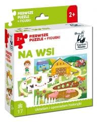 Na wsi. Pierwsze puzzle + figurki. Kapitan Nauka - Anna Zając, Patrycja Grześkowiak