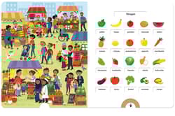 Galeria - zdjęcie nr. 2 - Na zakupach Słowniczek polsko-angielski Książka z wysuwankami