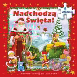 Nadchodzą święta Książka z puzzlami