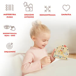 Galeria - zdjęcie nr. 2 - Nakarm kurę - drewniana gra zręcznościowa 36 mies.+