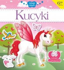 Naklejki iskierki z brokatem. Kucyki - Praca zbiorowa