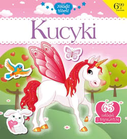 Naklejki iskierki z brokatem. Kucyki - Praca zbiorowa