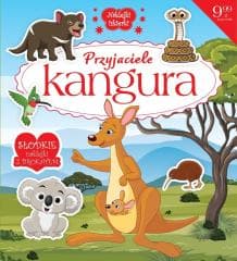 Naklejki iskierki z brokatem. Przyjaciele Kangura - Praca zbiorowa