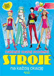 Naklejki małej modelki Stroje na każdą okazję - Praca zbiorowa