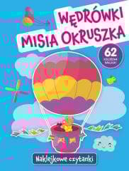 Naklejkowe czytanki. Wędrówki Misia Okruszka - Anna Wiśniewska