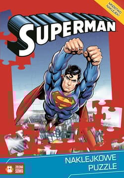 Naklejkowe puzzle. Superman