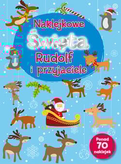 Naklejkowe Święta Rudolf i przyjaciele