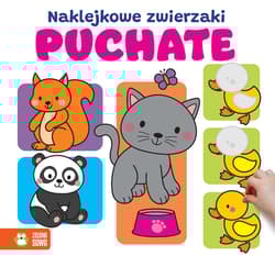 Naklejkowe zwierzaki. Puchate - Opracowanie Zbiorowe