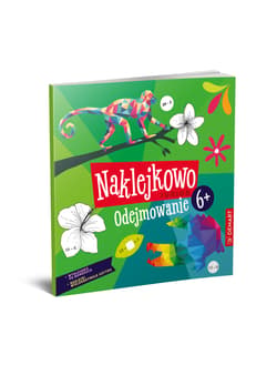 Naklejkowo Junior 6+. Odejmowanie - Borchard Anna