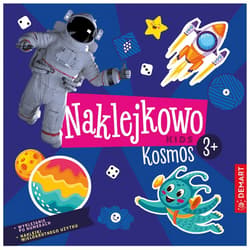 Naklejkowo Kids 3+. Kosmos - Borchard Anna, Niewielska Monika