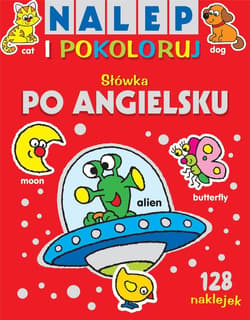 Nalep i pokoloruj Słówka po angielsku - Praca zbiorowa