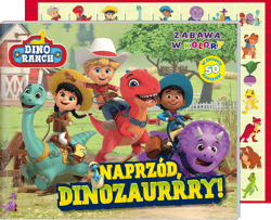 Naprzód, dinozaurrry! Dino Ranch. Zabawa w kolory