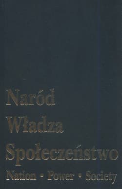Naród władza społeczeństwo