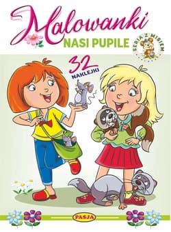 Nasi pupile. Malowanki - seria z misiem - Włodzimierz Kruszewski, Ernest Błędowski