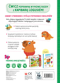 Galeria - zdjęcie nr. 3 - Naśladuj dźwięki. Kapitan Nauka. Zabawy logopedyczne. Loguś bawi się słowami