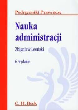 Nauka administracji - Leoński Zbigniew