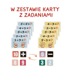 Galeria - zdjęcie nr. 4 - Nauka liczenia na palcach - drewniana zabawka edukacyjna