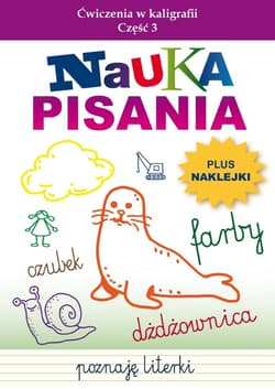 Nauka pisania. Ćwiczenia w kaligrafii cz.3 - Beata Guzowska