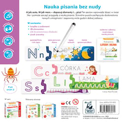 Galeria - zdjęcie nr. 3 - Nauka pisania. Litery i słowa. Książka + puzzle do pisania