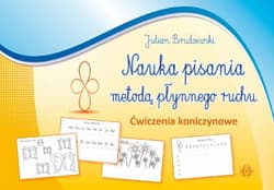 Nauka pisania metodą płynnego ruchu ćwiczenia koniczynowe - Julian Brudzewski