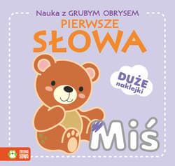Nauka z grubym obrysem Pierwsze słowa - Opracowanie Zbiorowe