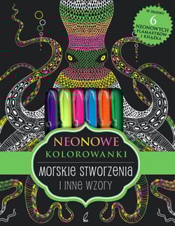 Neonowe kolorowanki Morskie stworzenia
