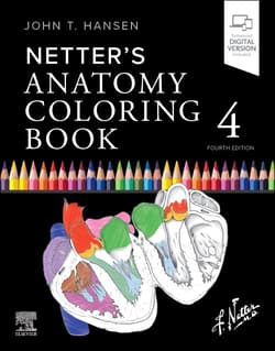 Netter's Anatomy Coloring Book - Hansen John T.