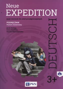 Neue Expedition Deutsch 3+ Podręcznik + 2CD Szkoły ponadgimnazjalne - Betleja Jacek, Nowicka Irena, Wieruszewska Dorota