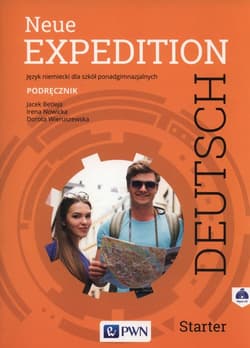 Neue Expedition Deutsch Starter Podręcznik + CD Szkoły ponadgimnazjalne - Betleja Jacek, Nowicka Irena, Wieruszewska Dorota