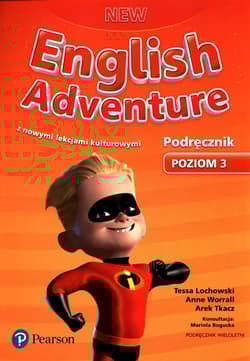 New English Adventure 3 Podręcznik wieloletni z kodem do eDesku z nowymi lekcjami kulturowymi. Szkoła podstawowa