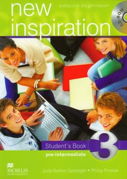 New Inspiration 3 student's book with CD Gimnazjum - Garton-Sprenger Judy, Prowse Philip