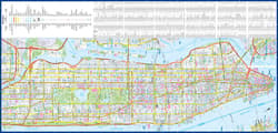 Galeria - zdjęcie nr. 2 - New York city street map 1:75 000 laminat 2025