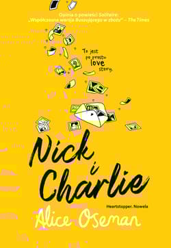 Nick i Charlie Heartstopper. Nowela - Alice  Oseman
