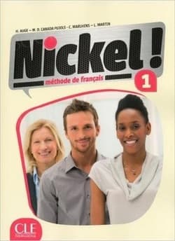 Nickel 1 podręcznik + płyta DVD ROM CLE - Helene Auge, Maria Dolores Canada Pujols,  Claire