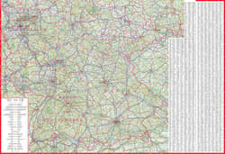 Galeria - zdjęcie nr. 2 - Niemcy mapa samochodowa 1:750 000 papier 2023