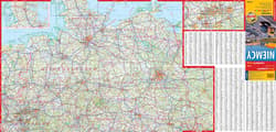 Galeria - zdjęcie nr. 5 - Niemcy mapa samochodowa 1:900 000 laminat 2023