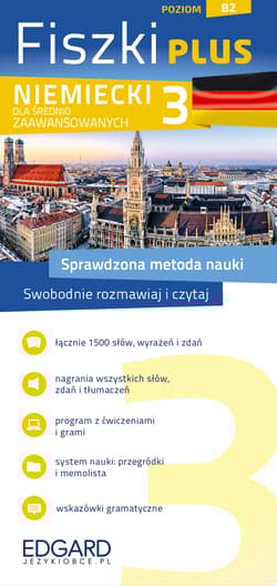 Niemiecki. Fiszki PLUS dla średnio zaawansowanych 3 wyd. 3 - Opracowanie Zbiorowe