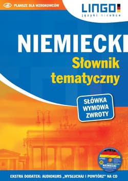 Niemiecki słownik tematyczny książka + CD -  Tomasz Sielecki