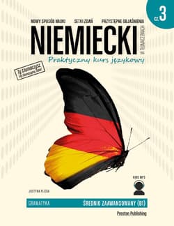 Niemiecki w tłumaczeniach. Gramatyka 3. Poziom B1 + CD wyd. 2 - Justyna Plizga