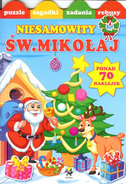 Niesamowity św. Mikołaj + naklejki