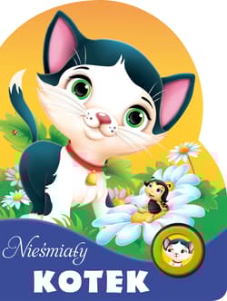 Nieśmiały kotek Książeczka z przyciskiem dźwiękowym