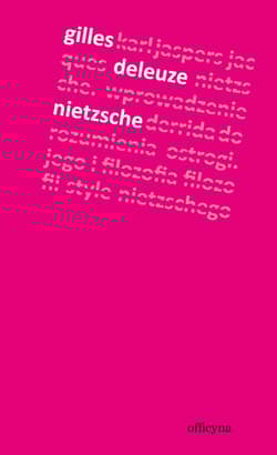 Nietzsche - Deleuze Gilles