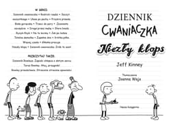 Galeria - zdjęcie nr. 4 - Niezły klops. Dziennik cwaniaczka. Tom 19