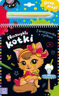 Niezwykłe kotki Zdrapywanka z rysikiem - Anna Podgórska