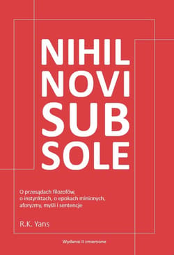 Nihil novi sub sole - R.K. Yans